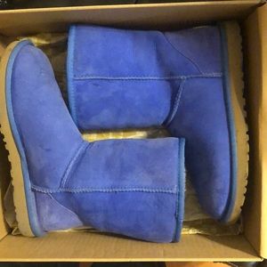 Slightly used Blue Ugg boots